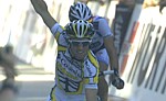 Michael Albasini wins the fourth stage of the Tour de Suisse 2009